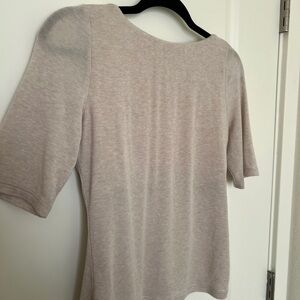 Elegant Beige Women's Top